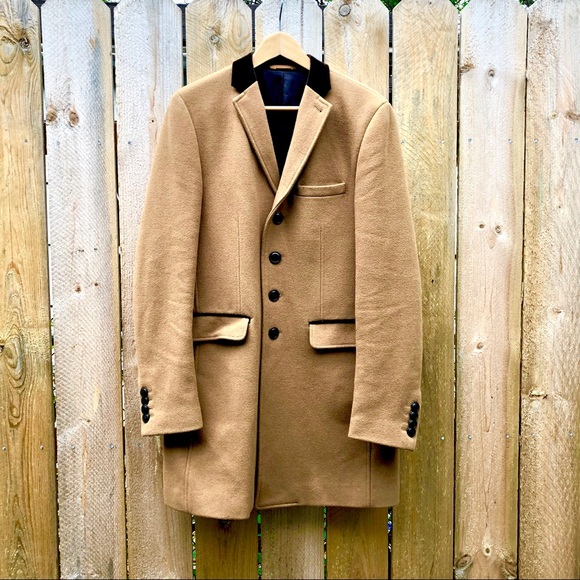 ben sherman camel coat
